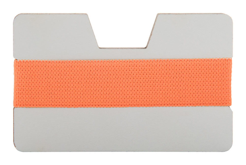 StriCard - Visitenkartenetui - orange/weiß