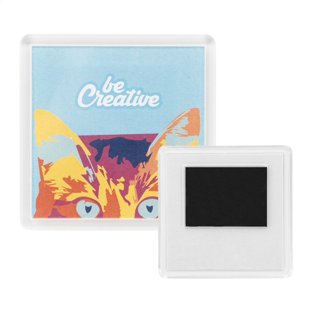 PrintMag Square - Kühlschrankmagnet